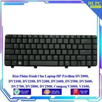 Bàn Phím Dành Cho Laptop HP Pavilion DV2000 DV2100 DV2200 DV2300 DV2400 DV2500 DV2600 DV2700 DV2800 DV2900 - Hàng Nhập Khẩu mới 100