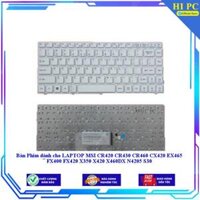 Bàn Phím dành cho LAPTOP MSI CR420 CR430 CR460 CX420 EX465 FX400 FX420 X350 X420 X460DX N4205 S30 - Hàng Nhập Khẩu - MÀU TRẮNG