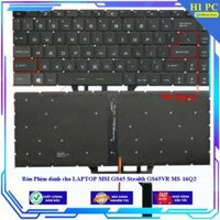 Bàn Phím dành cho LAPTOP MSI GS65 Stealth GS65VR MS-16Q2 - Hàng Nhập Khẩu - ĐÈN ĐỎ - TỐT