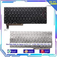 Bàn Phím dành cho laptop táo Pro 15 A1286 2009 2010 2011 2012 - Hàng Nhập Khẩu - CHUẨN CHÂU ÂU UK