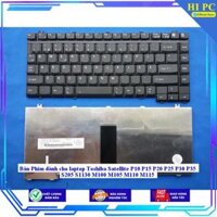 Bàn Phím dành cho laptop Toshiba Satellite P10 P15 P20 P25 P30 P35 S205 S1130 M100 M105 M110 M115 - Hàng Nhập Khẩu