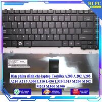 Bàn phím dành cho laptop Toshiba A200 A202 A205 A210 A215 A300 L310 L450 L510 L515 M200 M202 M203 M300 M500 - Hàng Nhập Khẩu mới 100