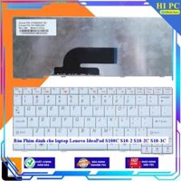 Bàn Phím dành cho laptop Lenovo IdeaPad S100C S10-2 S10-2C S10-3C - Hàng Nhập Khẩu - MÀU TRẮNG