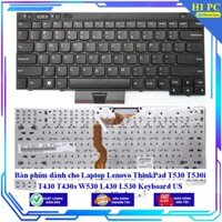 Bàn phím dành cho Laptop Lenovo ThinkPad T530 T530i T430 T430s W530 L430 L530 Keyboard US - Hàng Nhập Khẩu mới 100