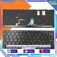 Bàn Phím dành cho laptop Toshiba Satellite Radius P25W-C2302 P20W-C CÓ ĐÈN - Hàng Nhập Khẩu