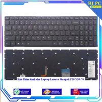 Bàn Phím dành cho Laptop Lenovo Ideapad Y50 Y50-70 - Hàng Nhập Khẩu - TỐT - CÓ ĐÈN