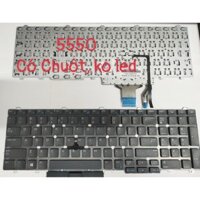 Bàn phím dell latitude 5550 (5570), 5580 có chuột, ko led