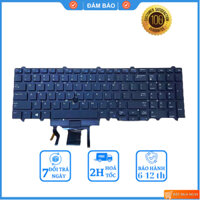Bàn Phím Dell Precision 3520 7510 7520 7710 7720 Latitude E5550 E5570 5580 Led Chuột mới 100%