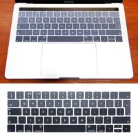 Bàn Phím Dẻo Silicon Cho Năm 2016 Mac Book Pro Retina 13  15  Có Cảm Ứng ID Và Thanh Cảm Ứng EU cách Bố Trí Tiếng Anh Gradient Màu Da