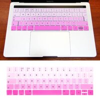 Bàn Phím Dẻo Silicon Cho Năm 2016 Mac Book Pro Retina 13  15  Có Cảm Ứng ID Và Thanh Cảm Ứng EU cách Bố Trí Tiếng Anh Gradient Màu Da