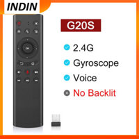 Bàn phím điều khiển từ xa không dây MAI G20S Đầu vào giọng nói Chuột bay Air Fly Điều khiển từ xa với đầu thu USB Tương thích cho Android TV Box Máy tính bảng