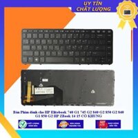 Bàn Phím dùng cho HP Elitebook 740 G1 745 G2 840 G2 850 G2 840 G1 850 G2 HP ZBook 14 15 CÓ KHUNG  - THƯỜNG - Hàng Nhập Khẩu New Seal