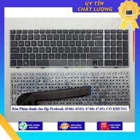 Bàn Phím dùng cho Hp Probook 4540s 4545s 4740s 4745s CÓ KHUNG - THƯỜNG - MỚI 100 MIKEY1376 - Hàng Nhập Khẩu New Seal