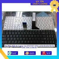Bàn Phím dùng cho Laptop Asus K56 K56C K56CA K56CB K56CM S56 S56C S56CA S56CM - Hàng Nhập Khẩu New Seal