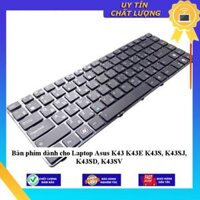 Bàn phím dùng cho Laptop Asus K43 K43E K43S K43SJ K43SD K43SV - Hàng Nhập Khẩu New Seal