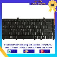Bàn Phím dùng cho Laptop Dell Inspiron 1420 PP26L 1400 1410 1500 1520 1521 1525 1526 1545 XPS M1330 M1530 PP28L Vost  - Hàng Nhập Khẩu New Seal
