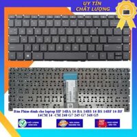 Bàn Phím dùng cho laptop HP 14BA 14-BA 14BS 14-BS 14BF 14-BF 14CM 14 -CM 240 G7 245 G7 348 G5 - MÀU BẠC - Hàng Nhập Khẩu New Seal