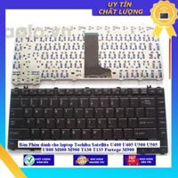Bàn Phím dùng cho laptop Toshiba Satellite U400 U405 U500 U505 U800 M800 M900 T130 T135 Portege M900 - MÀU TRẮNG - Hàng Nhập Khẩu New Seal
