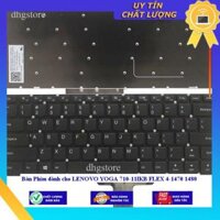 Bàn Phím dùng cho LENOVO YOGA 710-11IKB FLEX 4-1470 1480 - Hàng Nhập Khẩu New Seal
