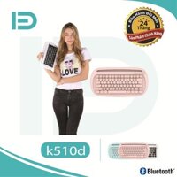 Bàn phím FD K510d Mini - Tích Hợp USB Dây + Bluetooth + Pin Sạc + Đèn LED