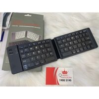 Bàn Phím Folding Bluetooth - Key Board - User Manual . Đen