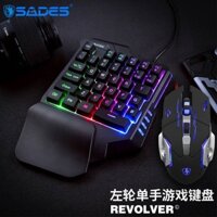 bàn phím fuhlenbàn phím cơ bàn phím gaming Bàn phím cơ học thiết bị ngoại vi điện thoại di động một tay