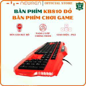 Bàn phím game có dây Newmen KB810 Led