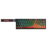 Bàn phím Gaming Rapid Trigger Aula WIN68HE Max Đen & Đỏ - Chính hãng                       – TINHOCNGOISAO.COM