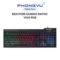 Bàn phím gaming Rapoo V50S RGB màu đen (214290V50100841) - Bảo hành 24 tháng