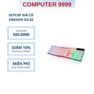 Bàn phím giả cơ chuyên Game Eweadn GX-50