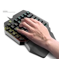 Bàn phím giả cơ FREE WOLF K15 chơi game Pubg Mobile, Rules of Survival, Free Fire trên điện thoại, máy tính bảng, Laptop