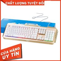 Bàn phím giả cơ Newmen GM100s Goldwhite - Hàng chính hãng