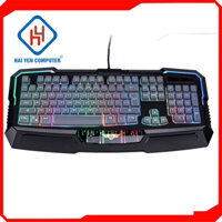 Bàn Phím Giả Cơ Newmen KB813B Gaming Rainbow (Đen)