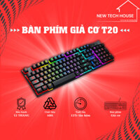 Bàn phím giả cơ T-Wolf T20 có dây cùng với đèn LED 7 màu độc đáo