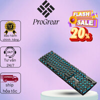 Bàn phím Giả Cơ V8 Nút Tròn , Đèn LED Xuyên Chữ gaming chuyên dụng PLK018-1