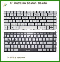 Bàn phím HP Spectre x360 13t-ac000, 13t-ac100 – Thay Nhanh | Giá Rẻ TPHCM