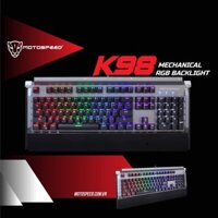 Bàn phím K98  Led Backlight Gaming Mechanical chống nước