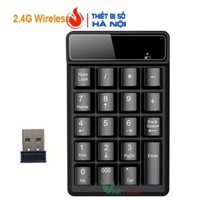 Bàn phím kế toán giả cơ 19 số kết nối có dây usb/2.4G wireless cho máy tính