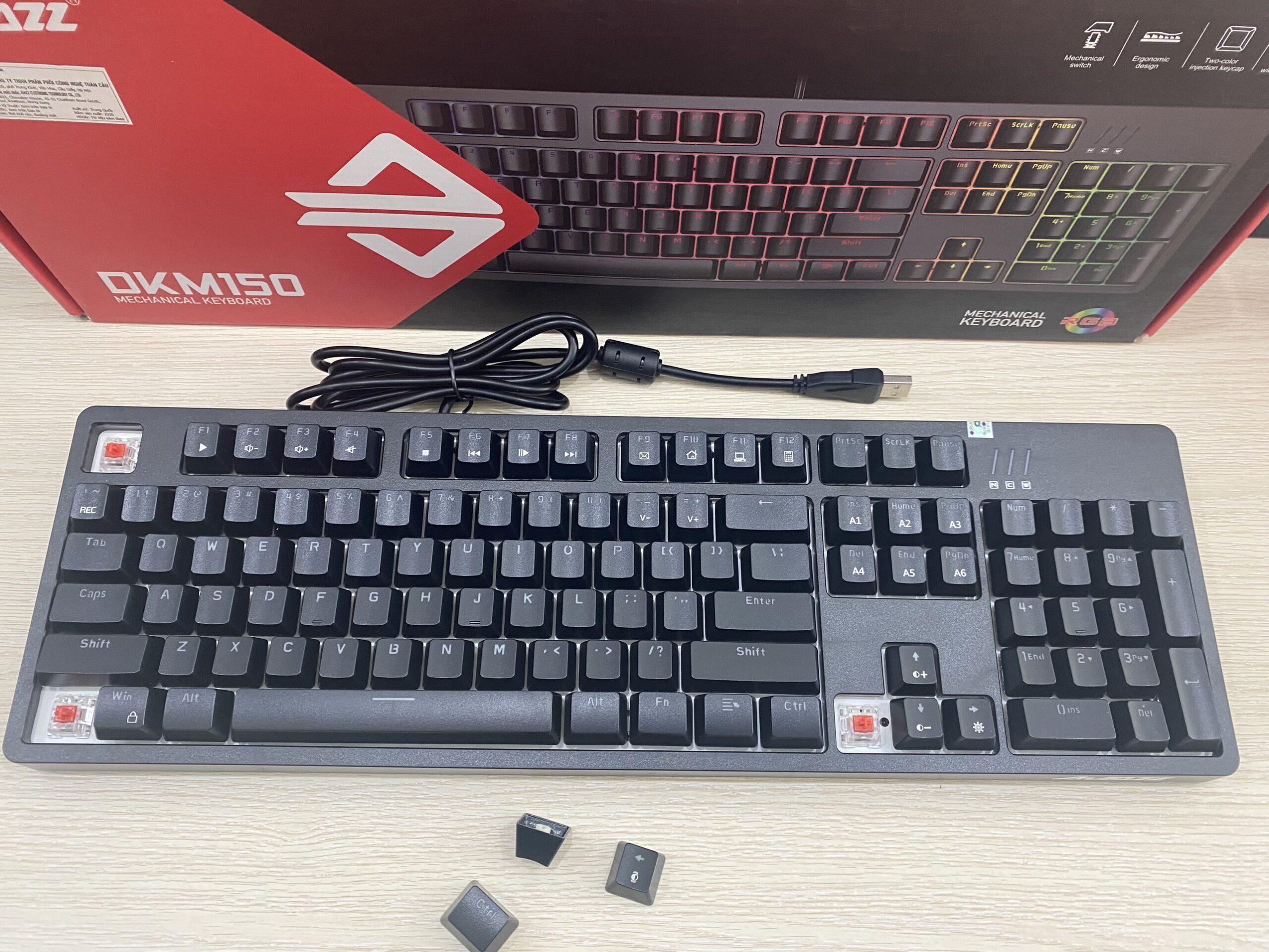 Bàn phím - Keyboard Ajazz DKM150