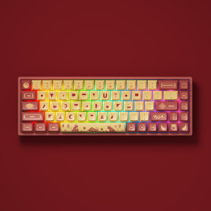 Bàn phím - Keyboard Akko 3068 v2 2021 Year of the Ox hotswap