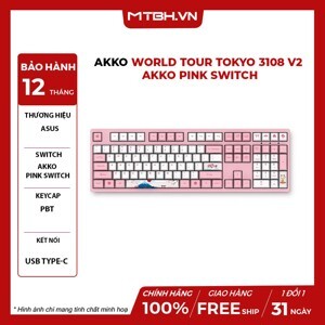 Bàn phím - Keyboard Akko 3108 v2 World Tour Tokyo