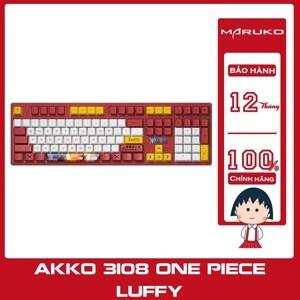 Bàn phím - Keyboard Akko 3108 v2 One Piece - Luffy