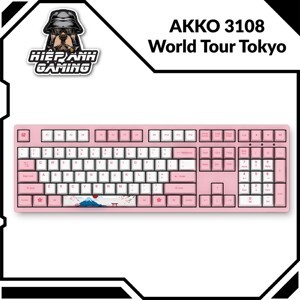 Bàn phím - Keyboard Akko 3108 World Tour