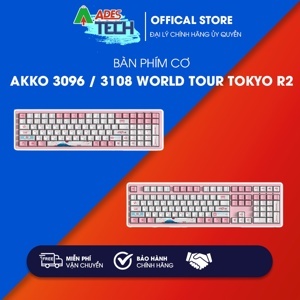 Bàn phím - Keyboard Akko 3108 World Tour Tokyo R2 - Cherry Switch