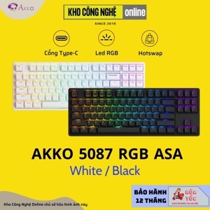 Bàn phím - Keyboard Akko 5087 RGB ASA