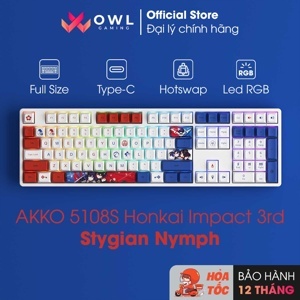 Bàn phím - Keyboard Akko 5108S Honkai Impact 3rd