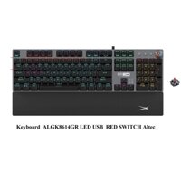 Bàn phím Keyboard ALTEC LANSING 8614GR (Phím cơ, Red Switch, 19 chế độ LED)