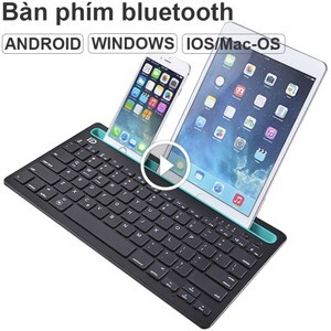 Bàn phím - Keyboard bluetooth Fude iK3380 dùng cho IOS Android Windows