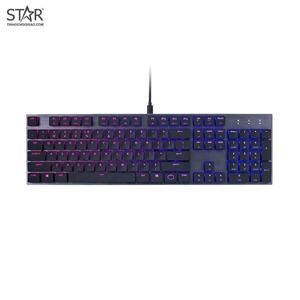 Bàn phím - Keyboard Cooler Master SK650 RGB Low Profile