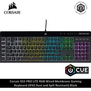 Bàn phím - Keyboard Corsair K55 RGB Gaming